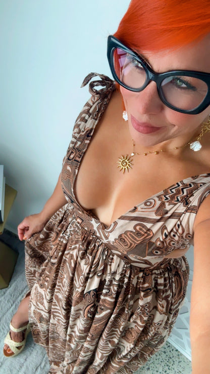 Mocha Maxi Dress