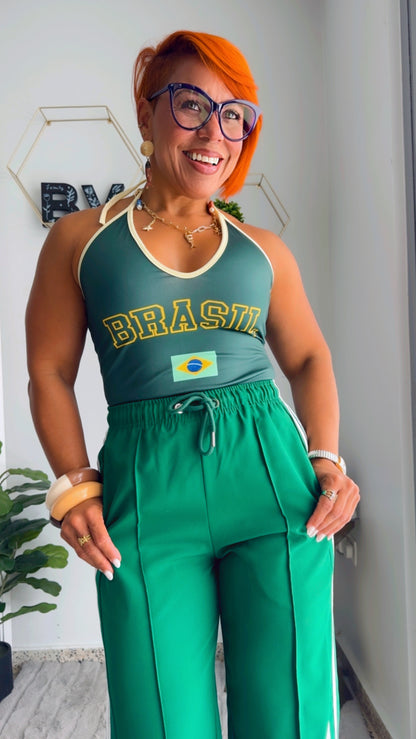 Team Brazil Halter Top