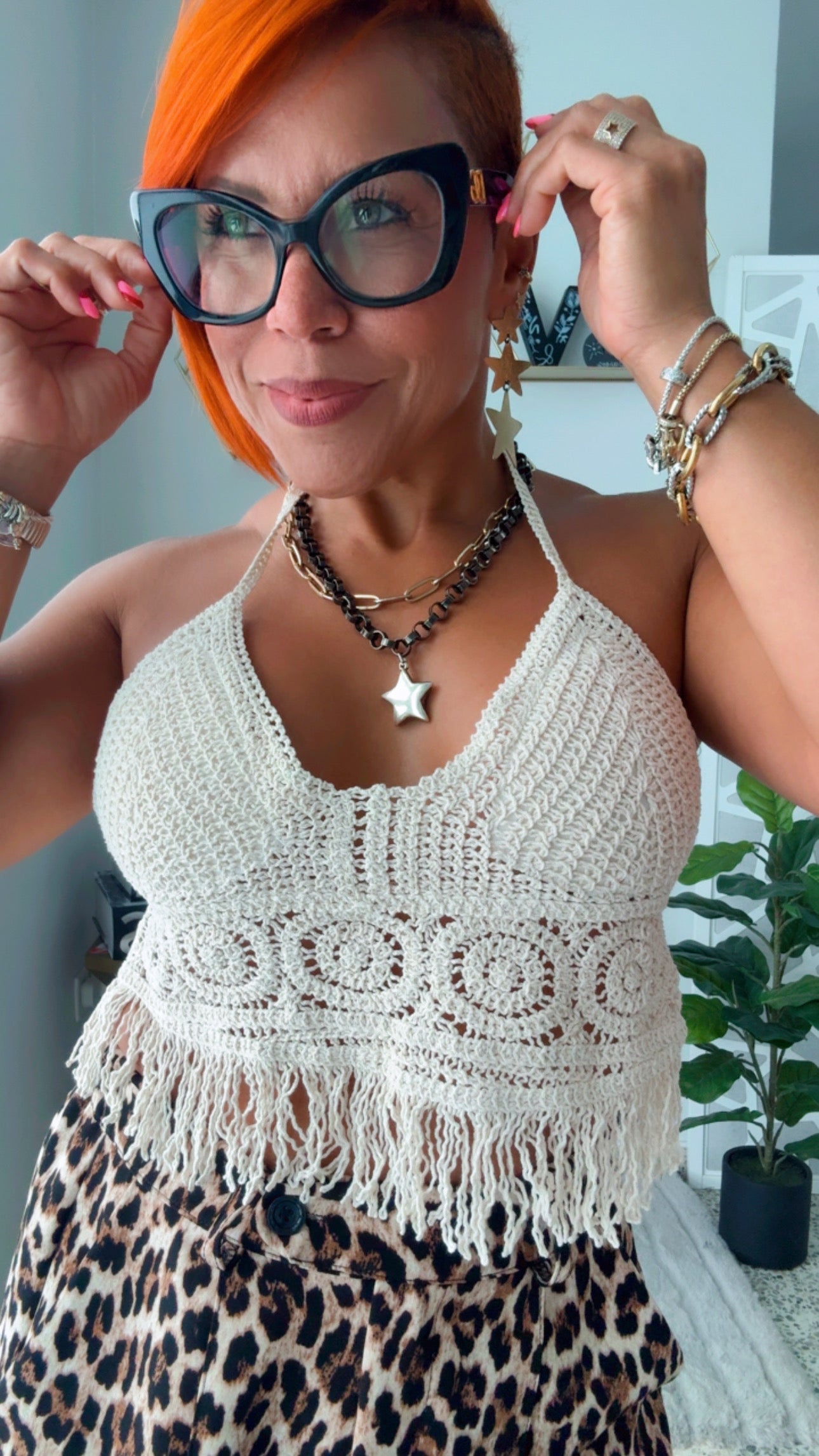 Crochet Halter &amp; Backless Top