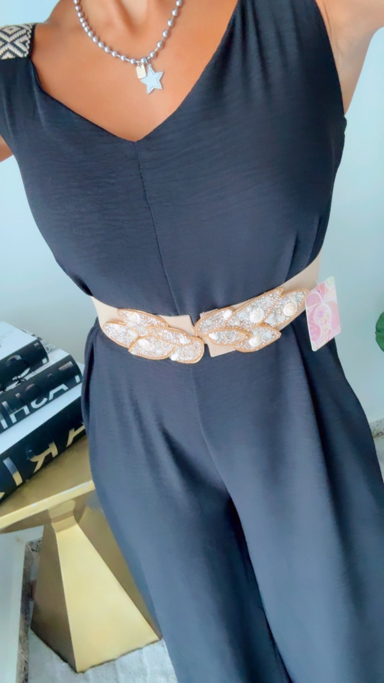 Summer Beige Belt 🐚