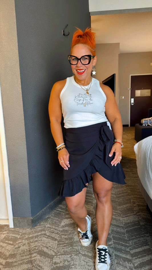 Mini Wrap Around Skirt