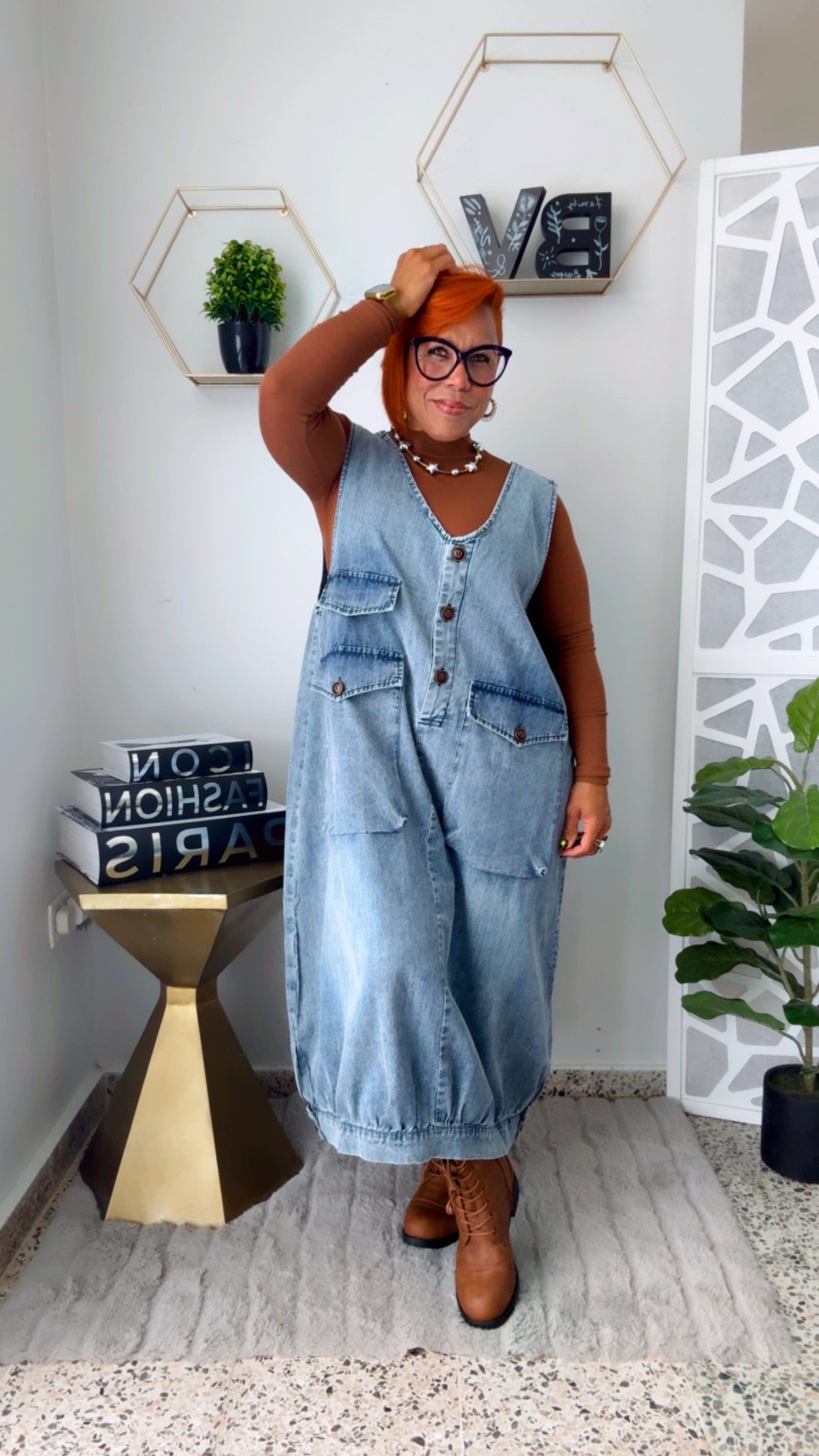 Mila Denim Dress