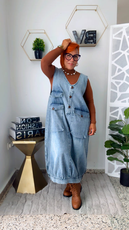 Mila Denim Dress