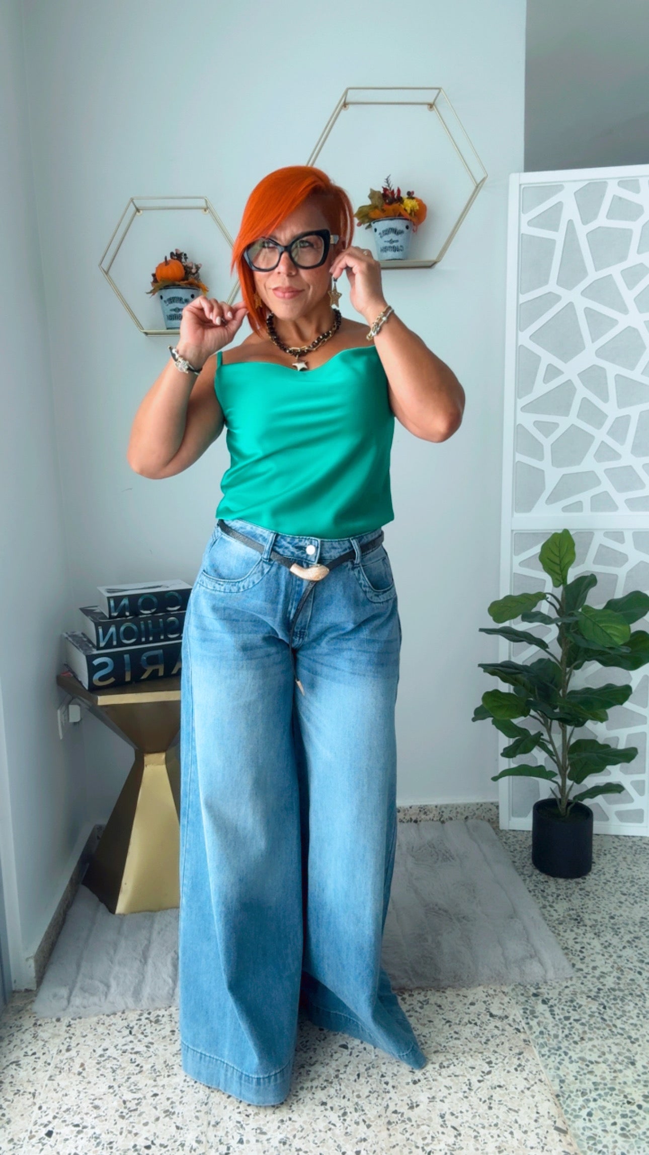 Extra Wideleg Palazzo Jean