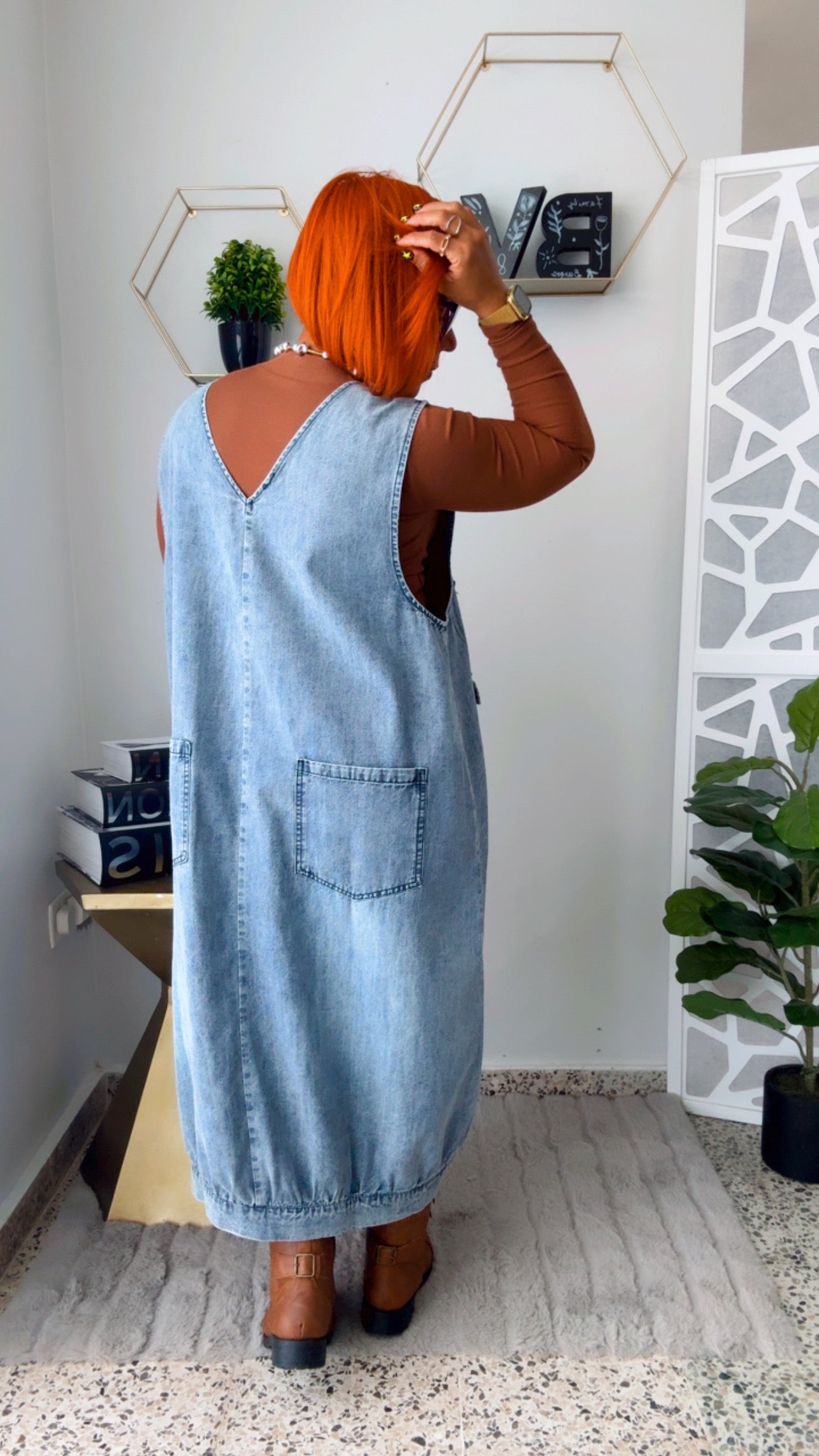 Mila Denim Dress