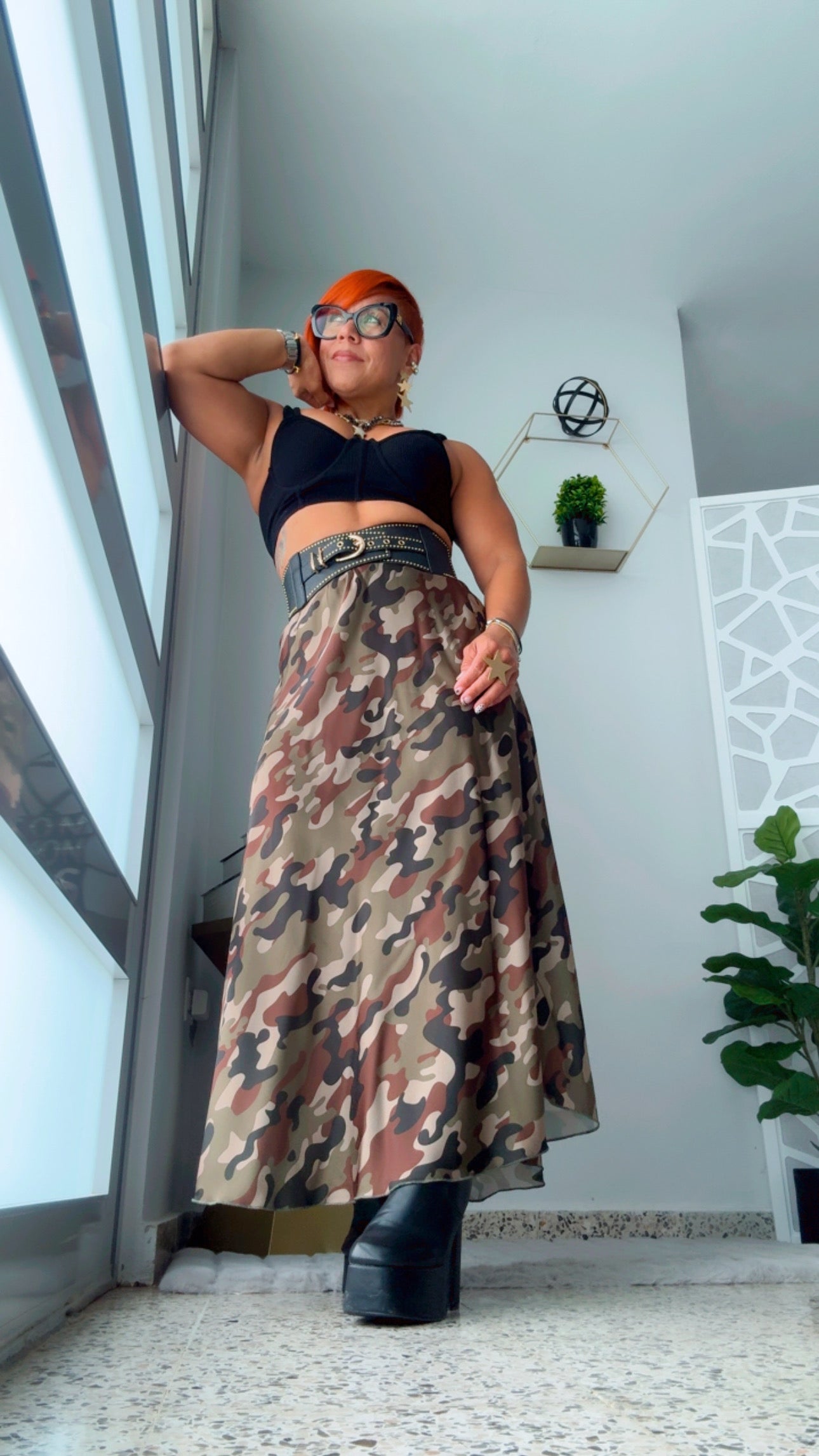Camouflage Frida Khalo Set