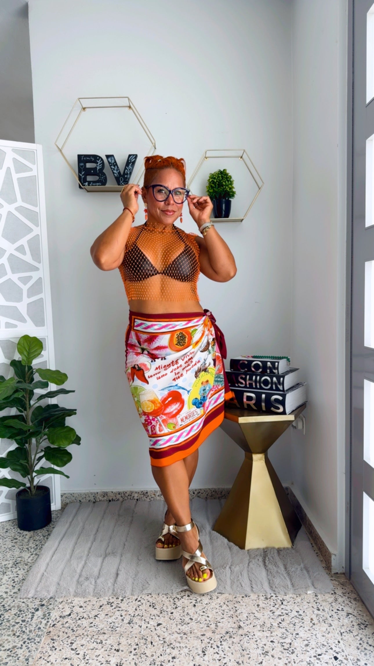 Bad Bunny Concer Skirt