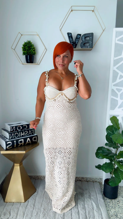 Crochet Maxi Dress
