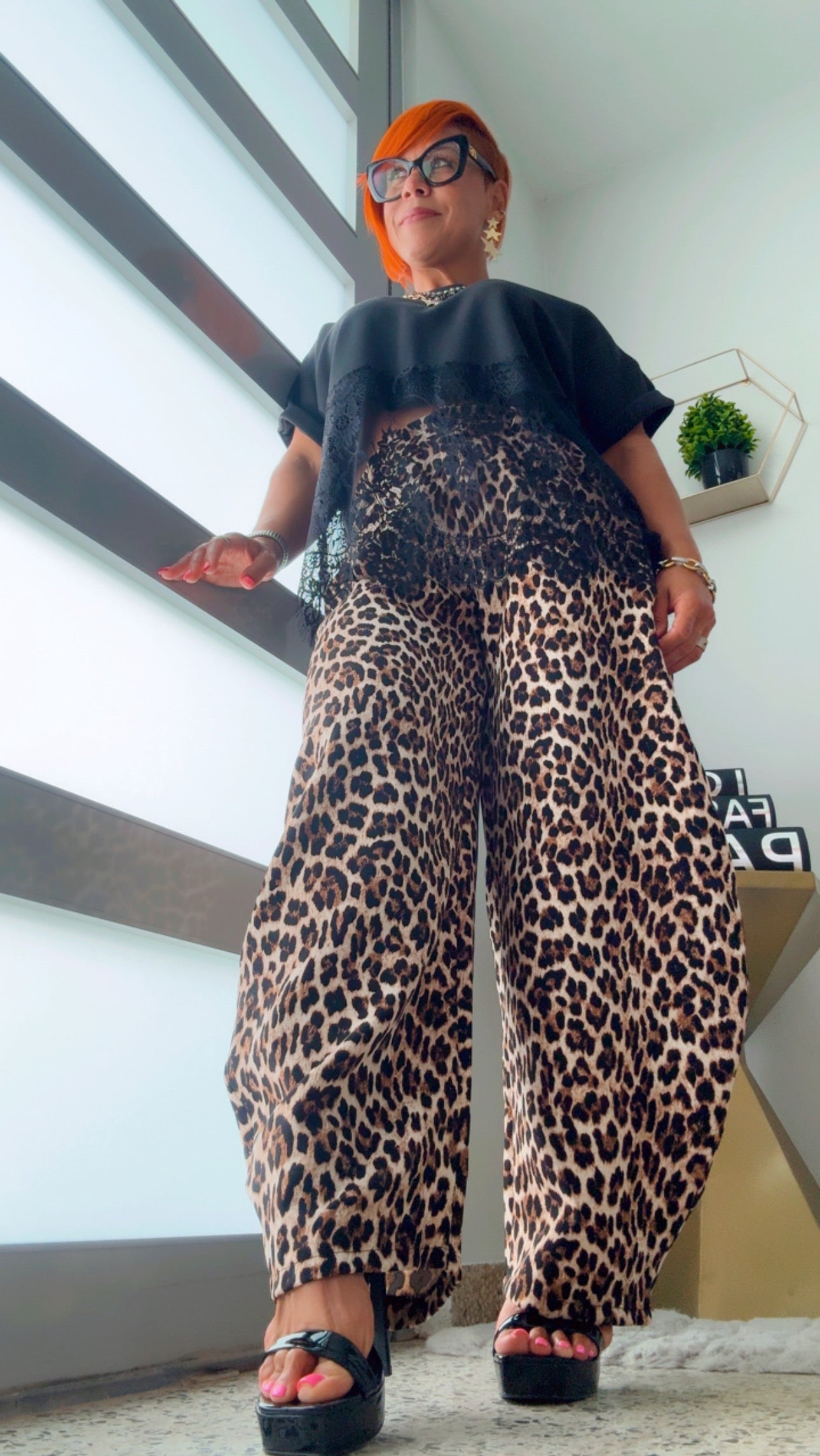 Leopard Barrel Pant 🇮🇹 - RESTOCK