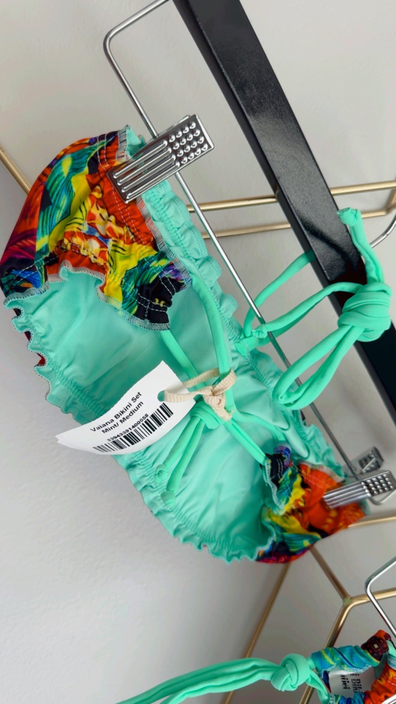 Strapless or Halter Menta Bikini