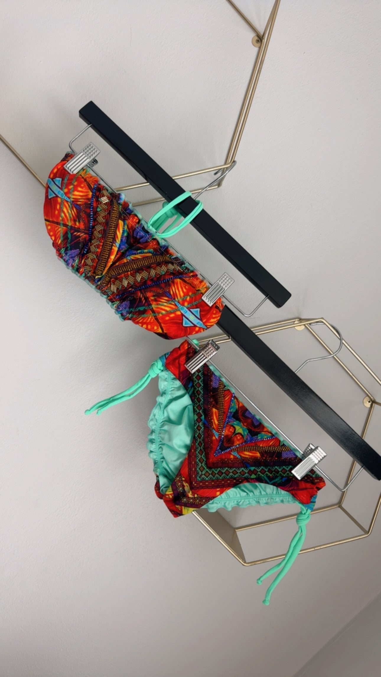 Strapless or Halter Menta Bikini