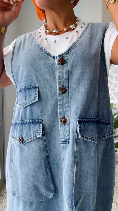 Mila Denim Dress