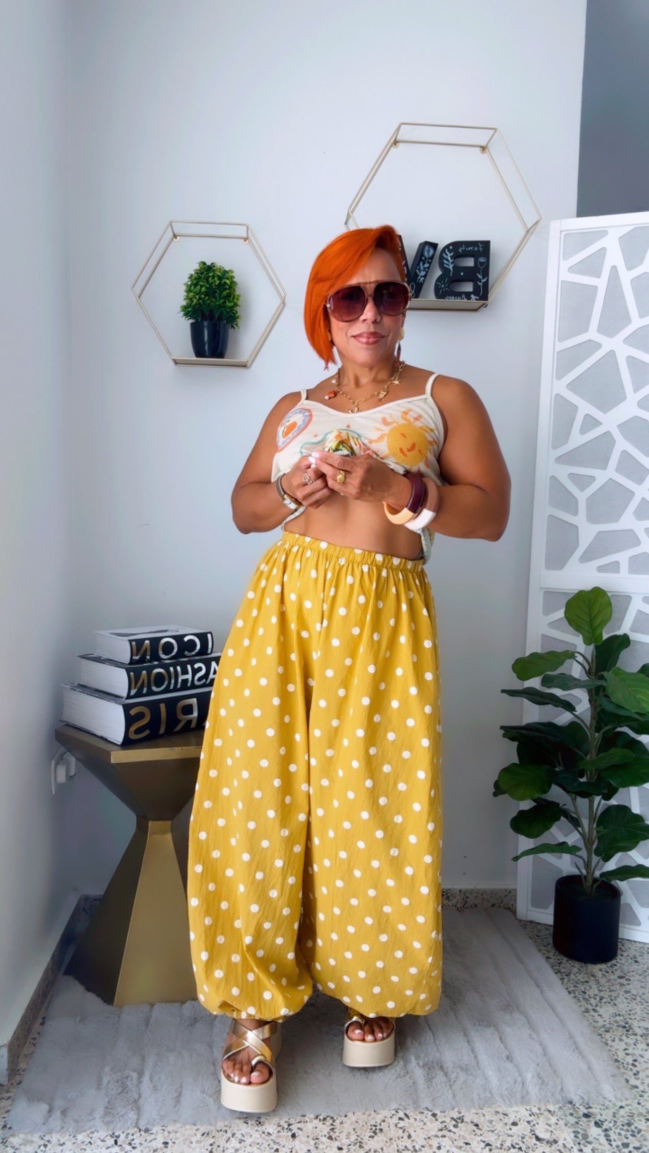 Sunny Dots Ballon Pant