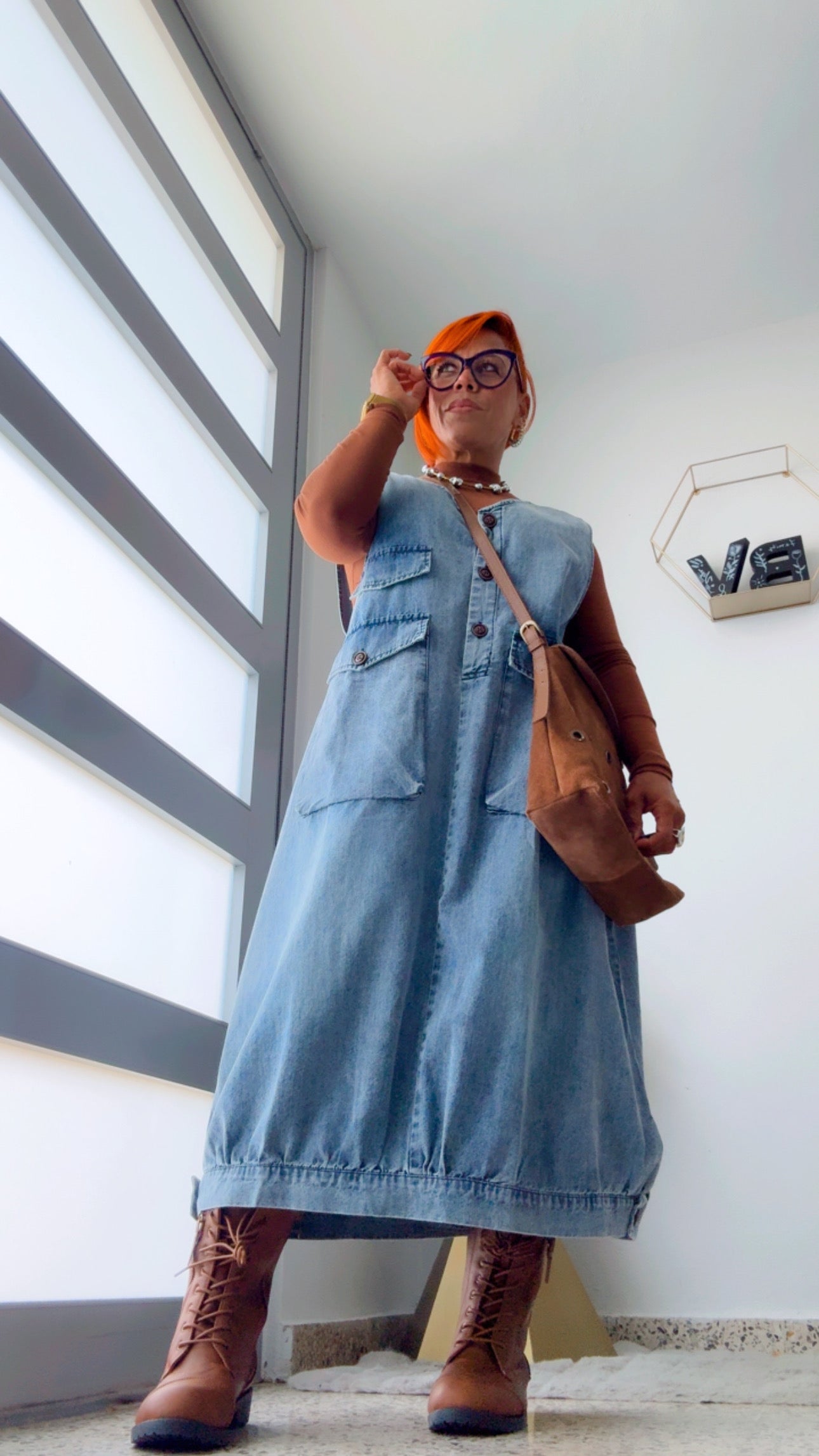 Mila Denim Dress