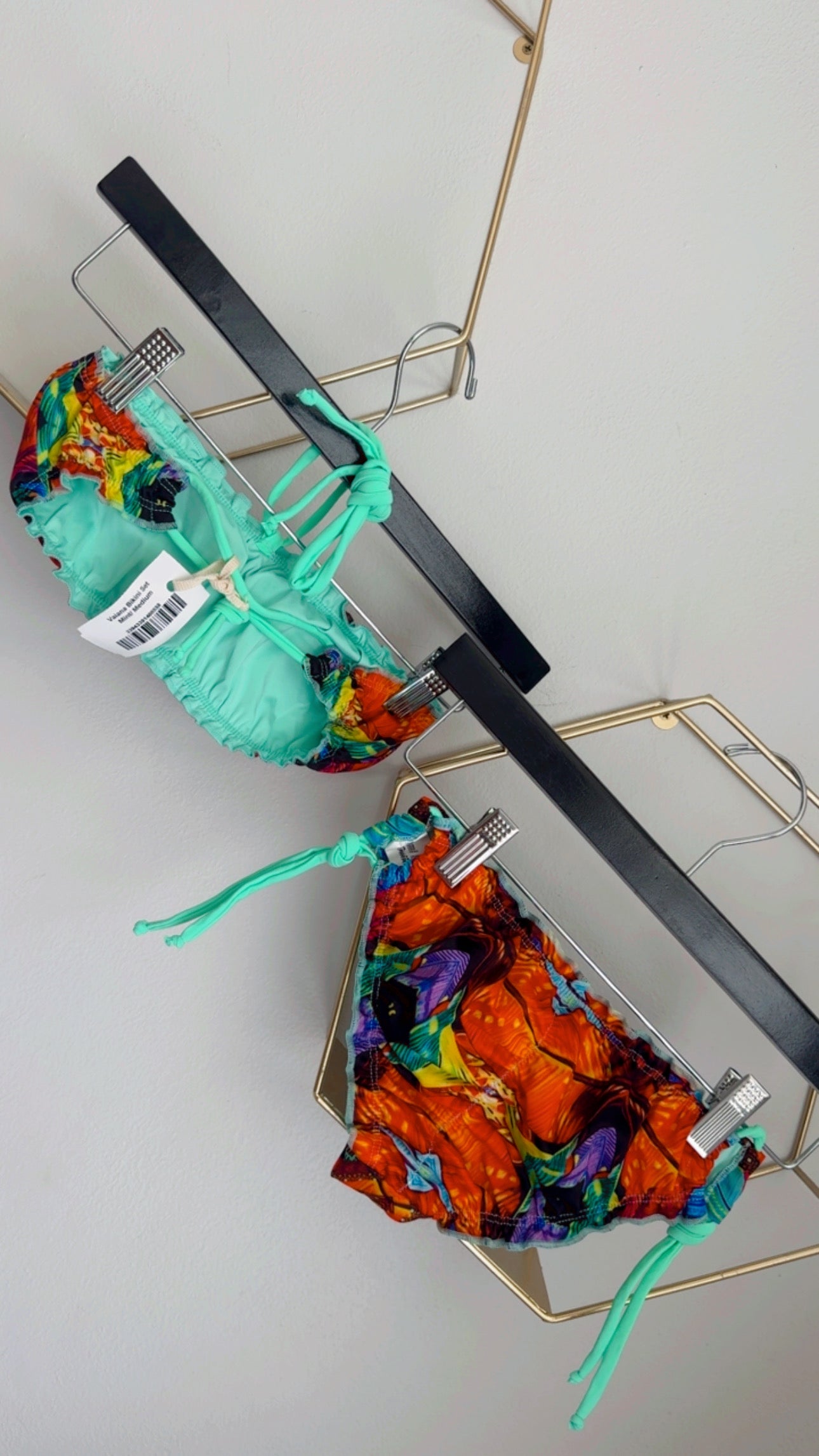 Strapless or Halter Menta Bikini