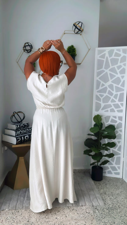 Sunset Skirt Set - Beige