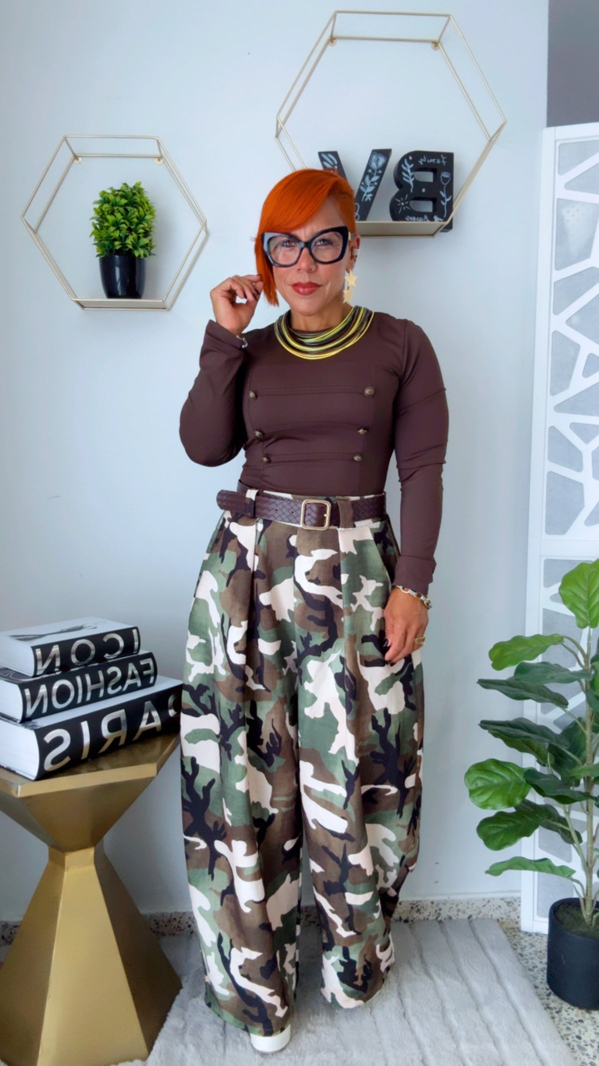 Military Barrel Pant ( Include Belt)- Open Pre-Order 1 Week