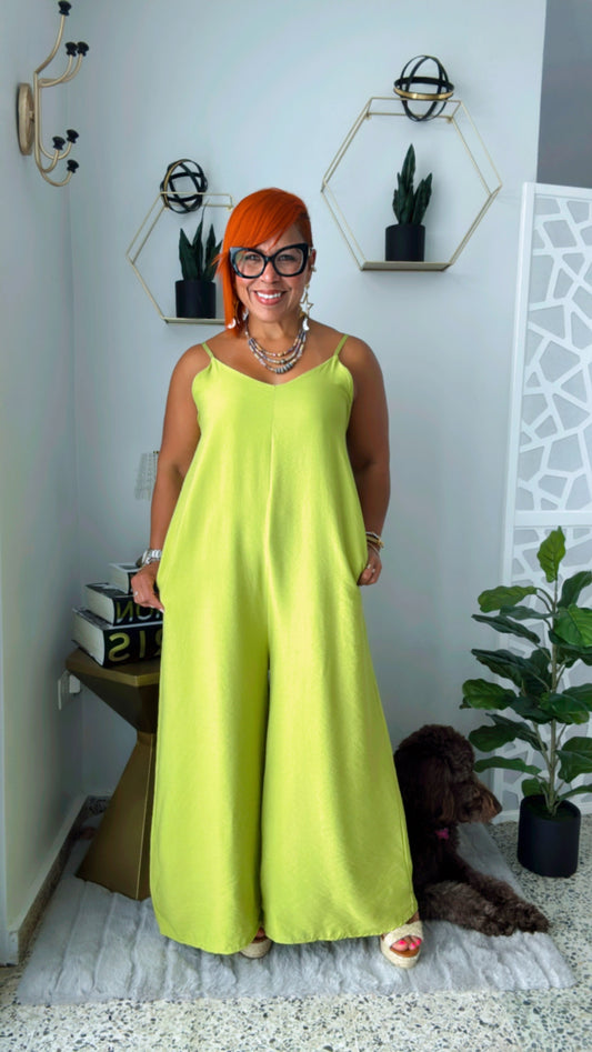 Citrus Lime Jumpsuit