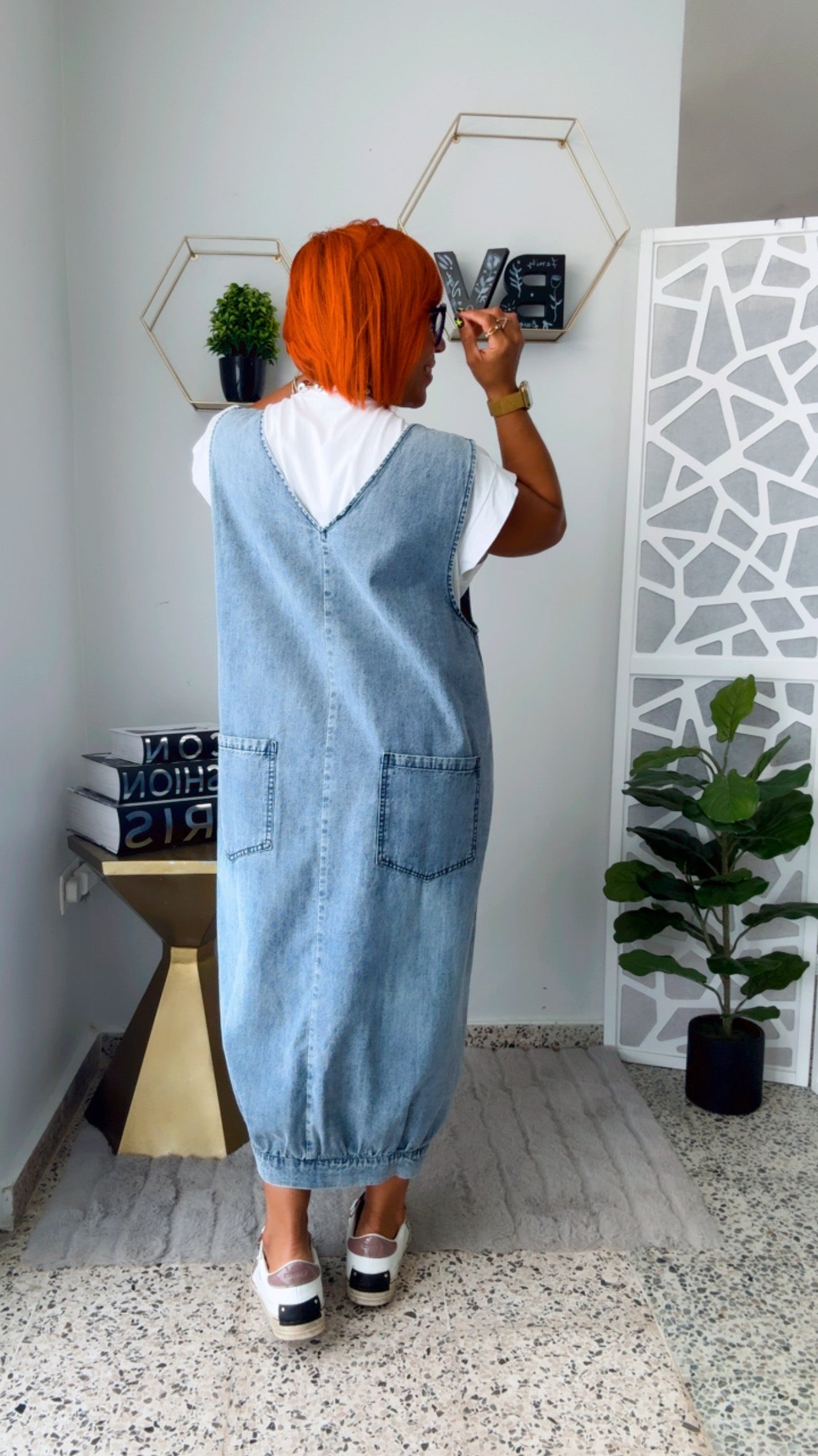 Mila Denim Dress