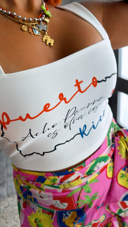 Hacho PR es otra cosa Crop Top