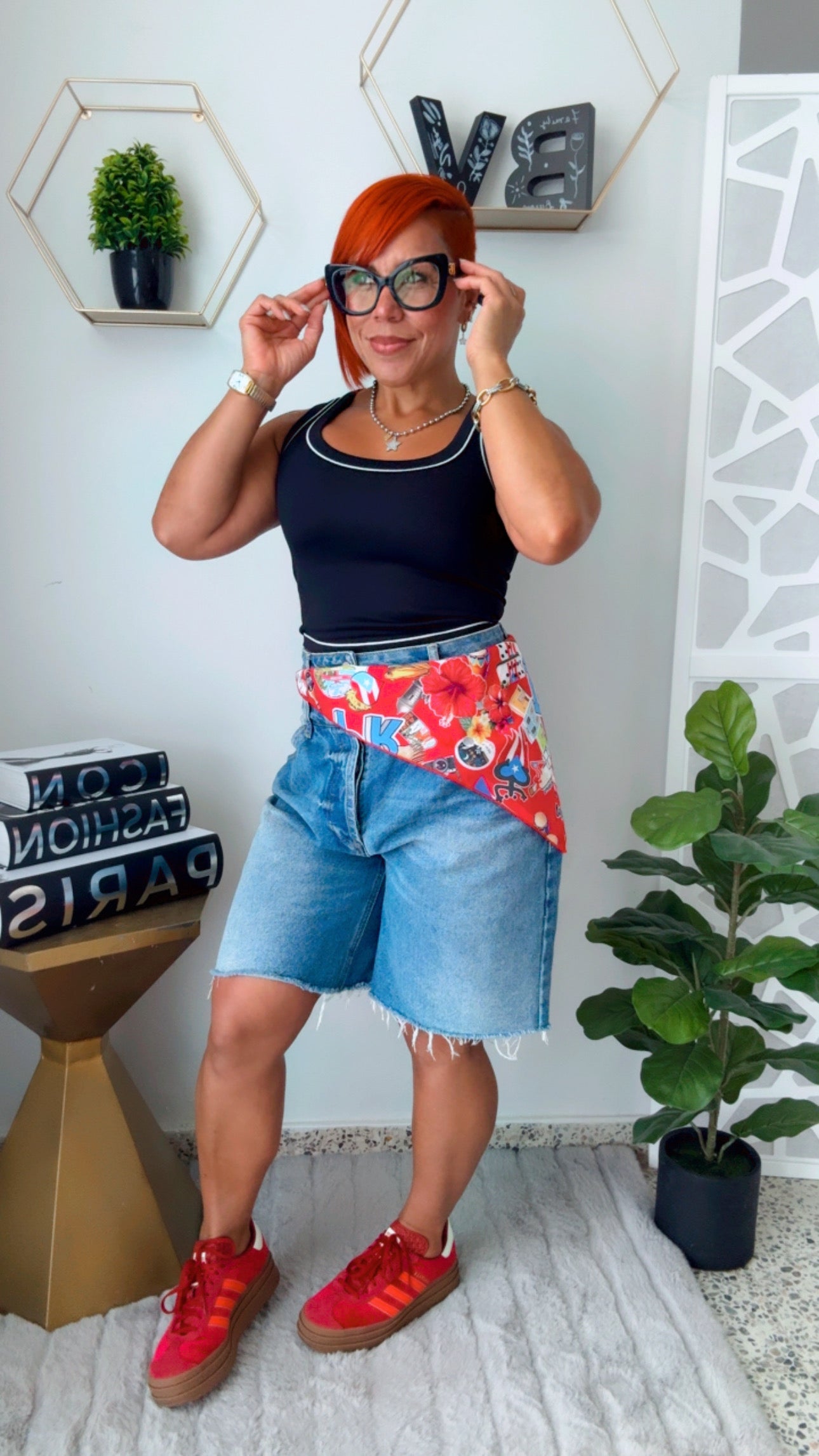 Scarf - Pañuelo - Top 🇵🇷 (4 en 1) - ROJO