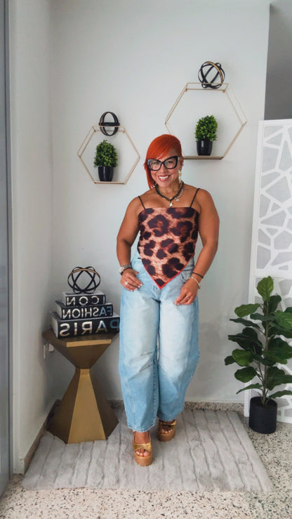 Leopard Top