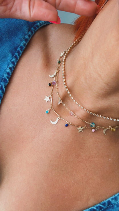 3 Pieces Layering Necklace