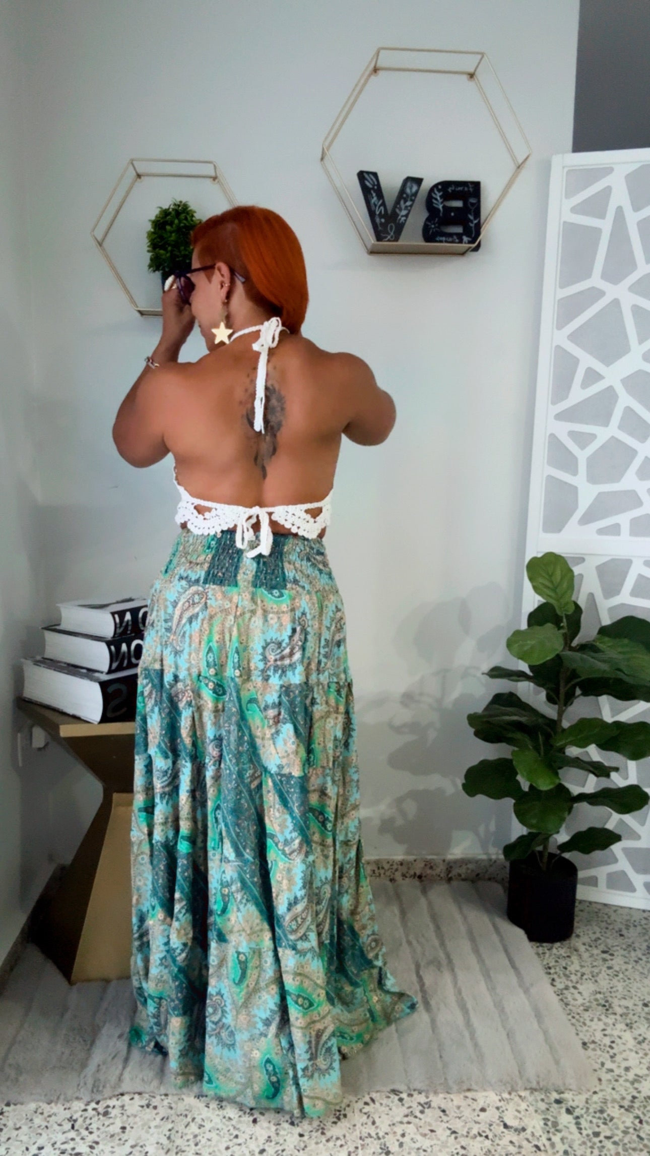 2 in 1 Boho Skirt Dress