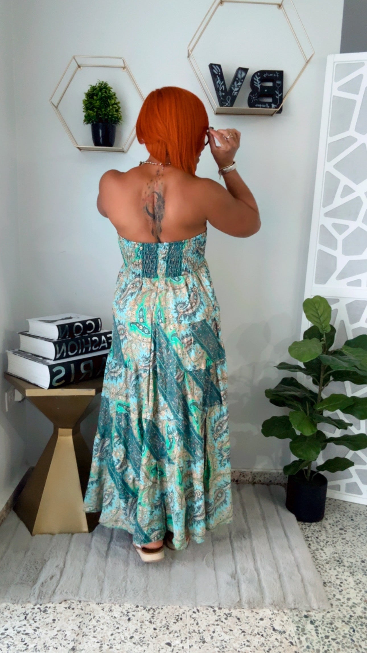 2 in 1 Boho Skirt Dress