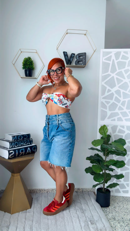 Scarf - Pañuelo - Top 🇵🇷 (4 en 1) - BLANCO