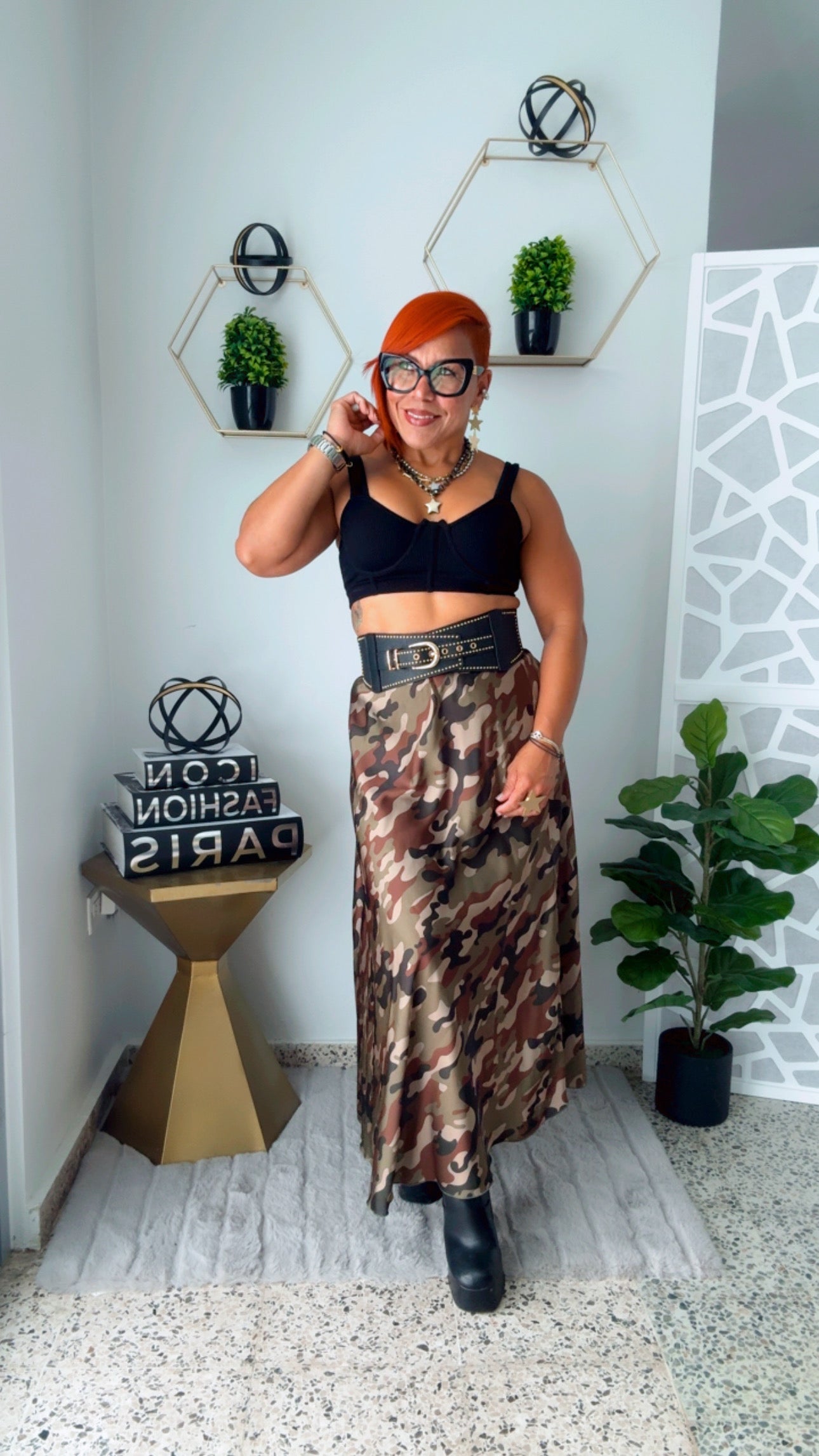 Camouflage Frida Khalo Set