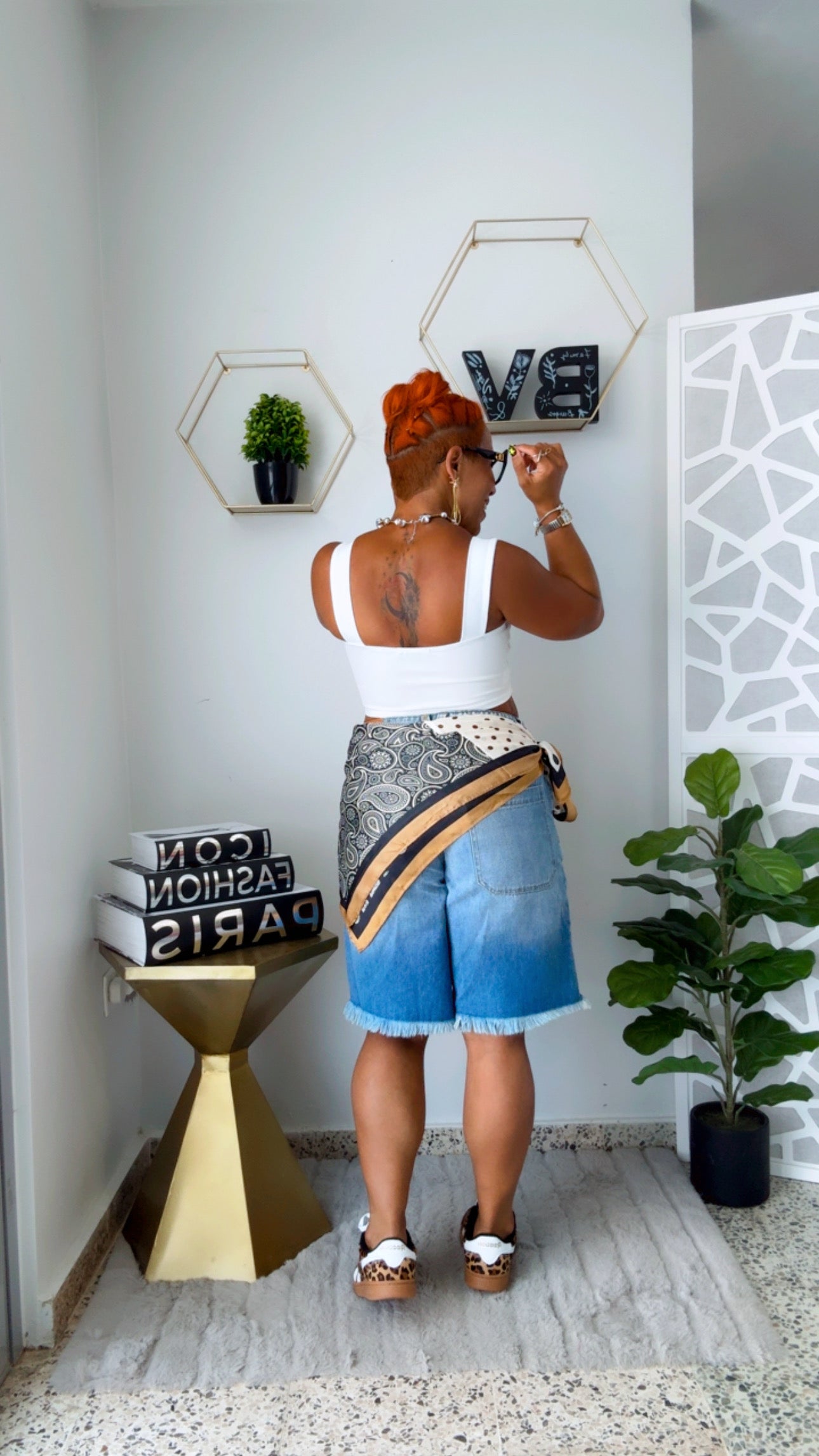 Camera Crop Top
