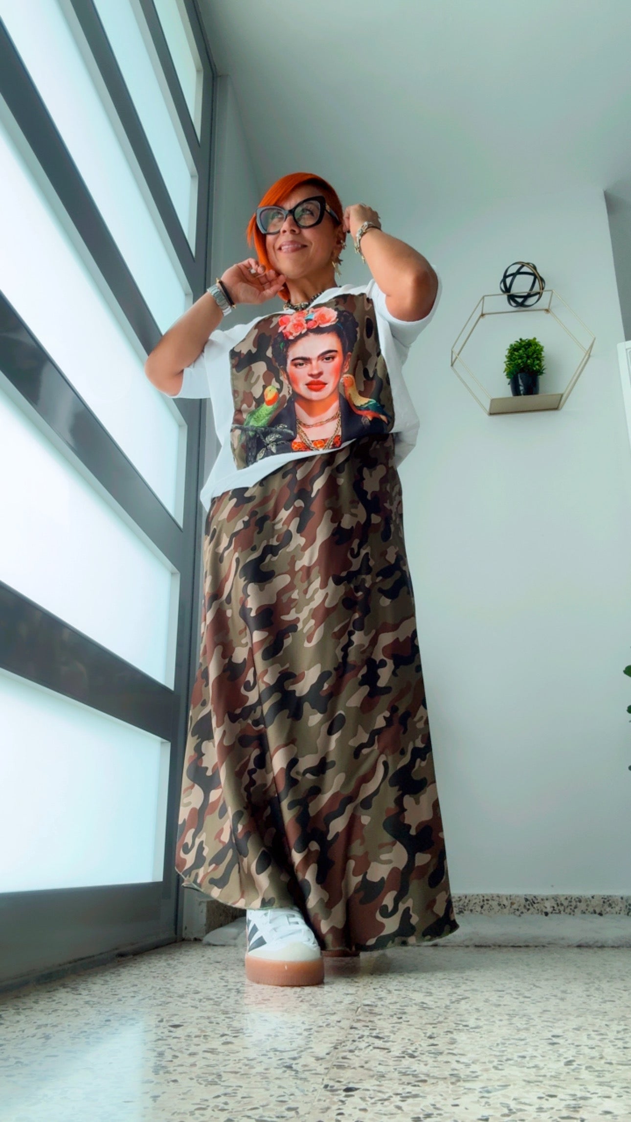 Camouflage Frida Khalo Set