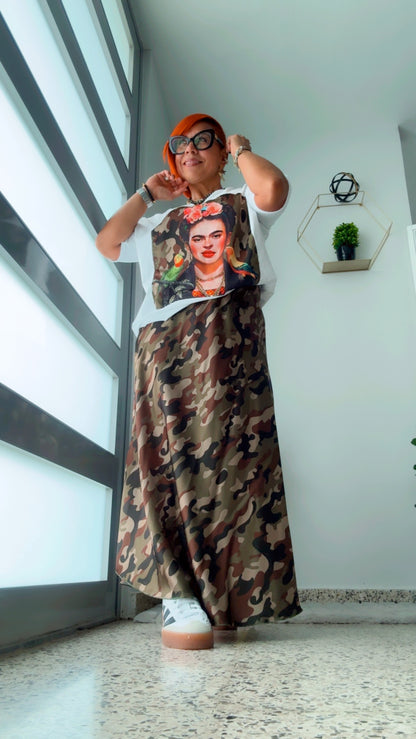 Camouflage Frida Khalo Set