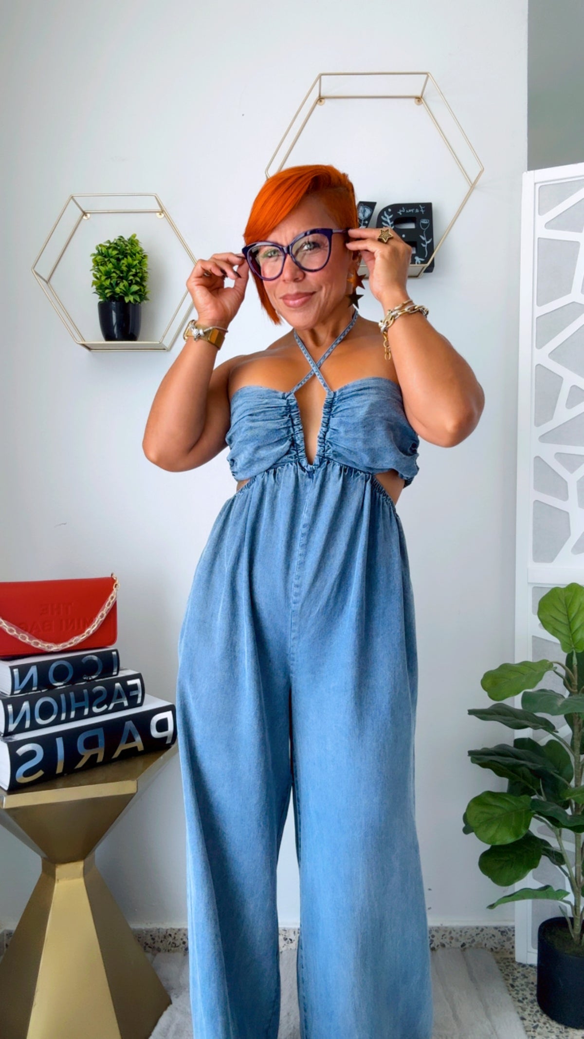 Essential Light Denim Jumpsuit