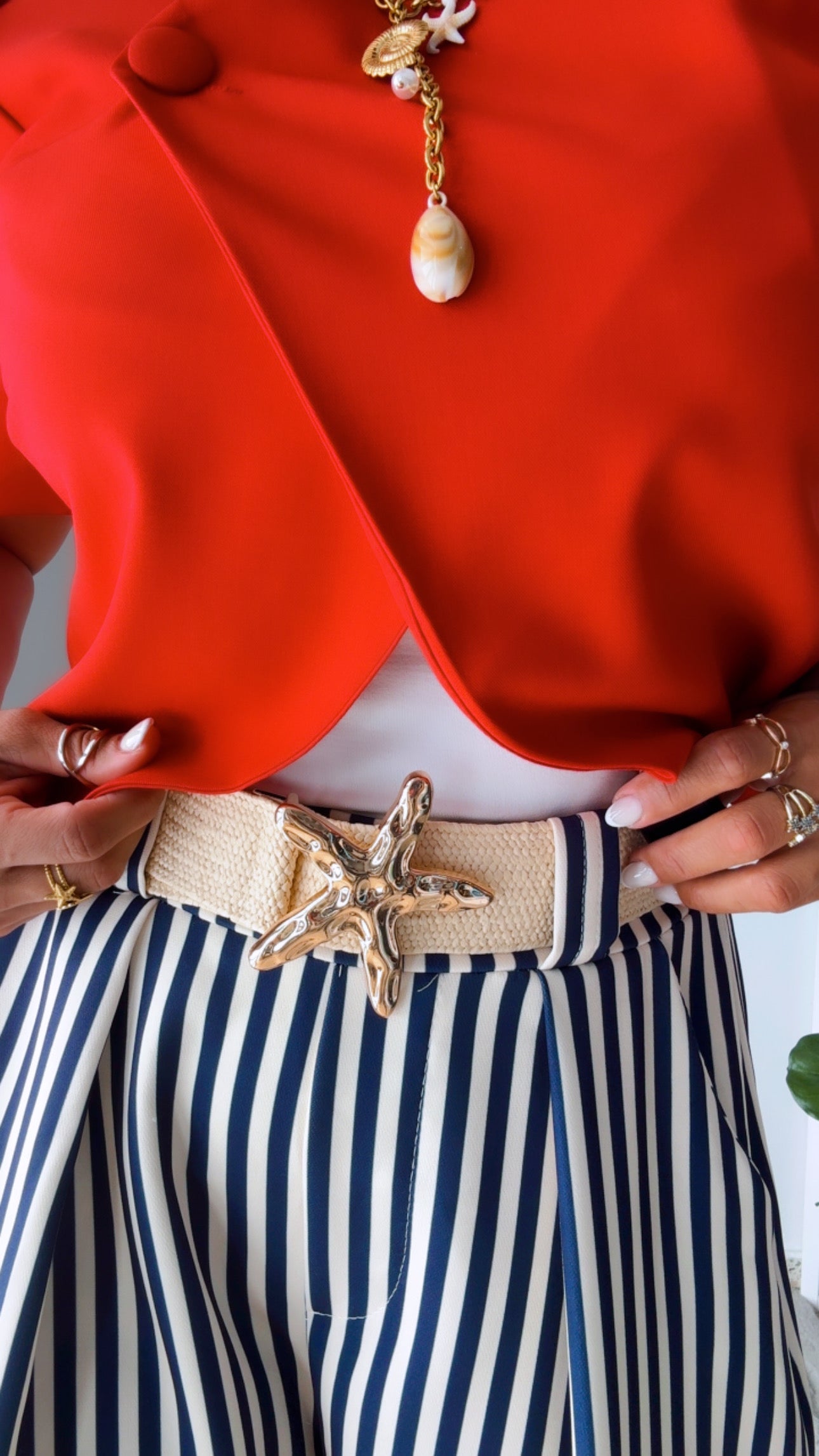 Golden Starfish Belt