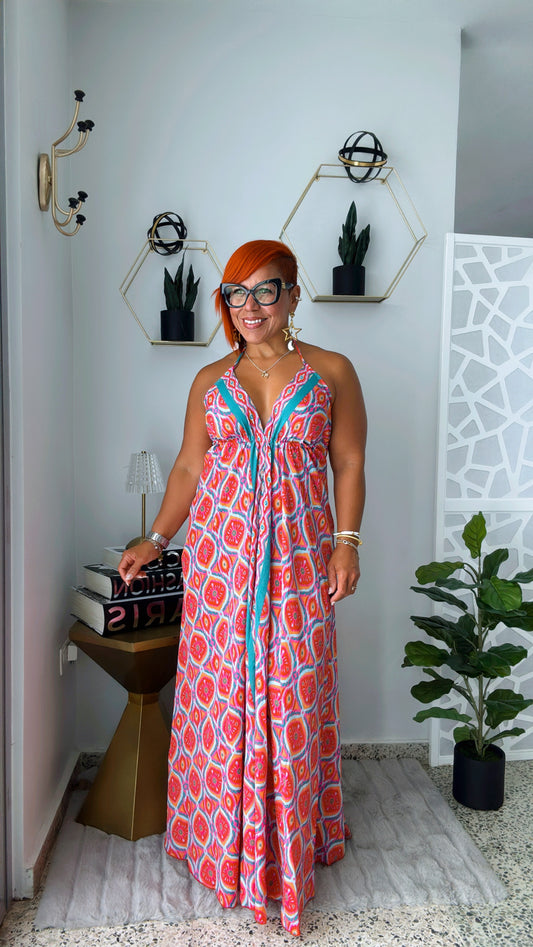 Halter Bohemic Maxi Dress