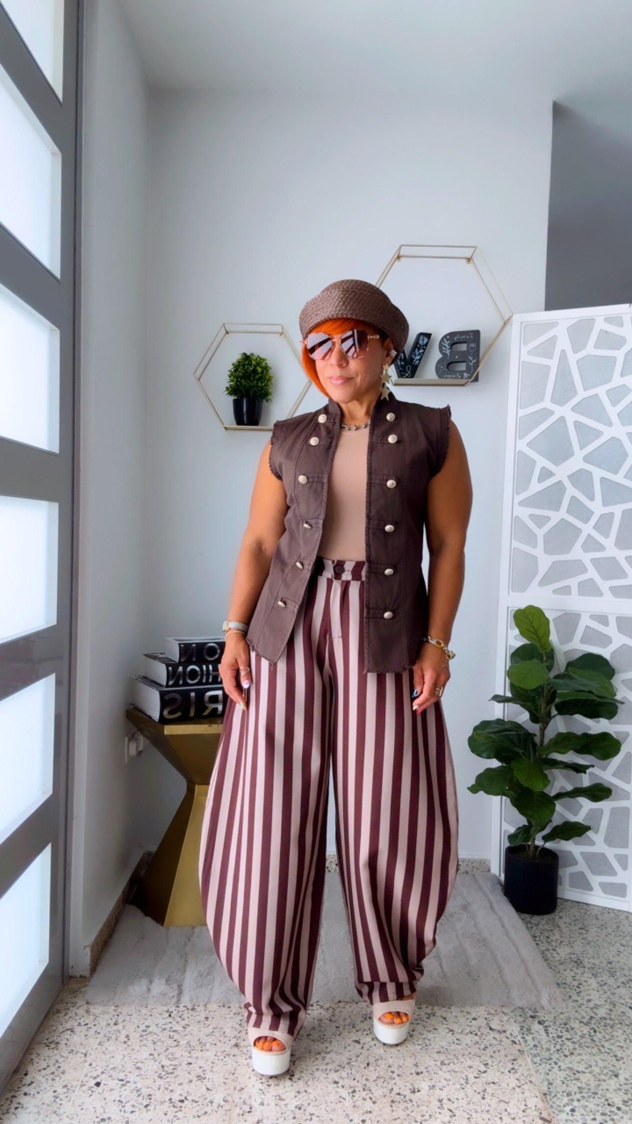 Brownie Barrel Stripes Pant