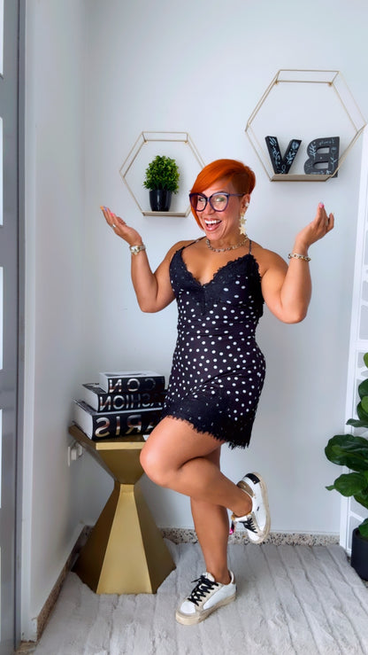 Paris After Dark Mini Dress