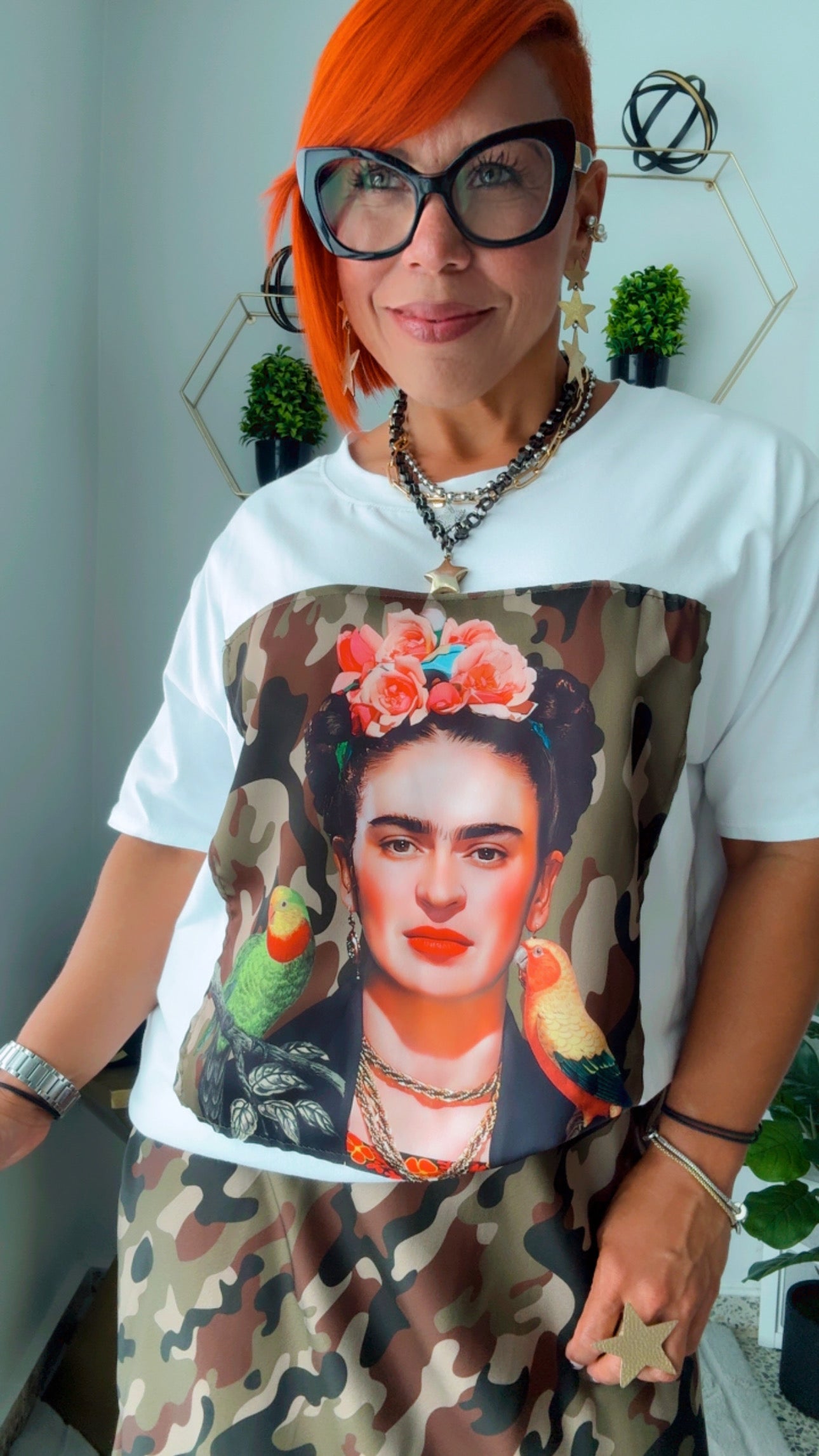 Camouflage Frida Khalo Set