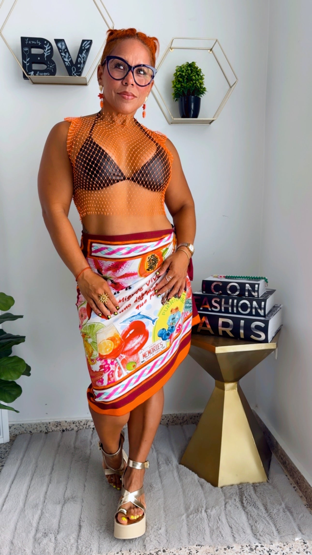 Bad Bunny Concer Skirt