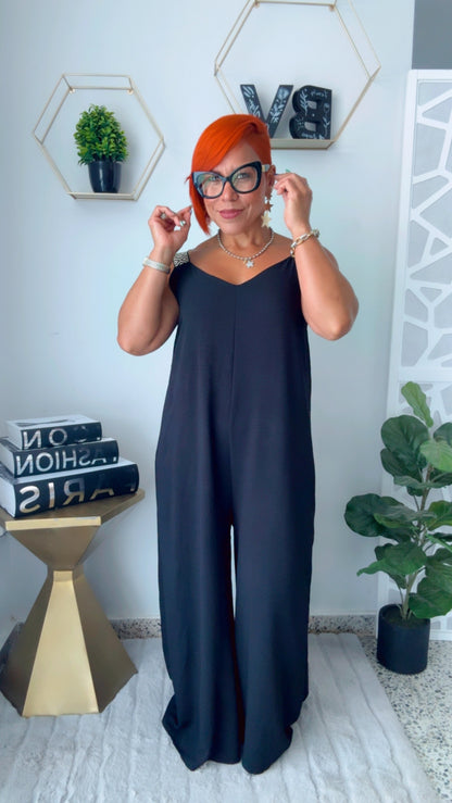 Black Summer Jumpsuit
