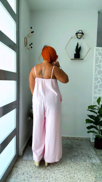 Baby Pink Jumpsuit