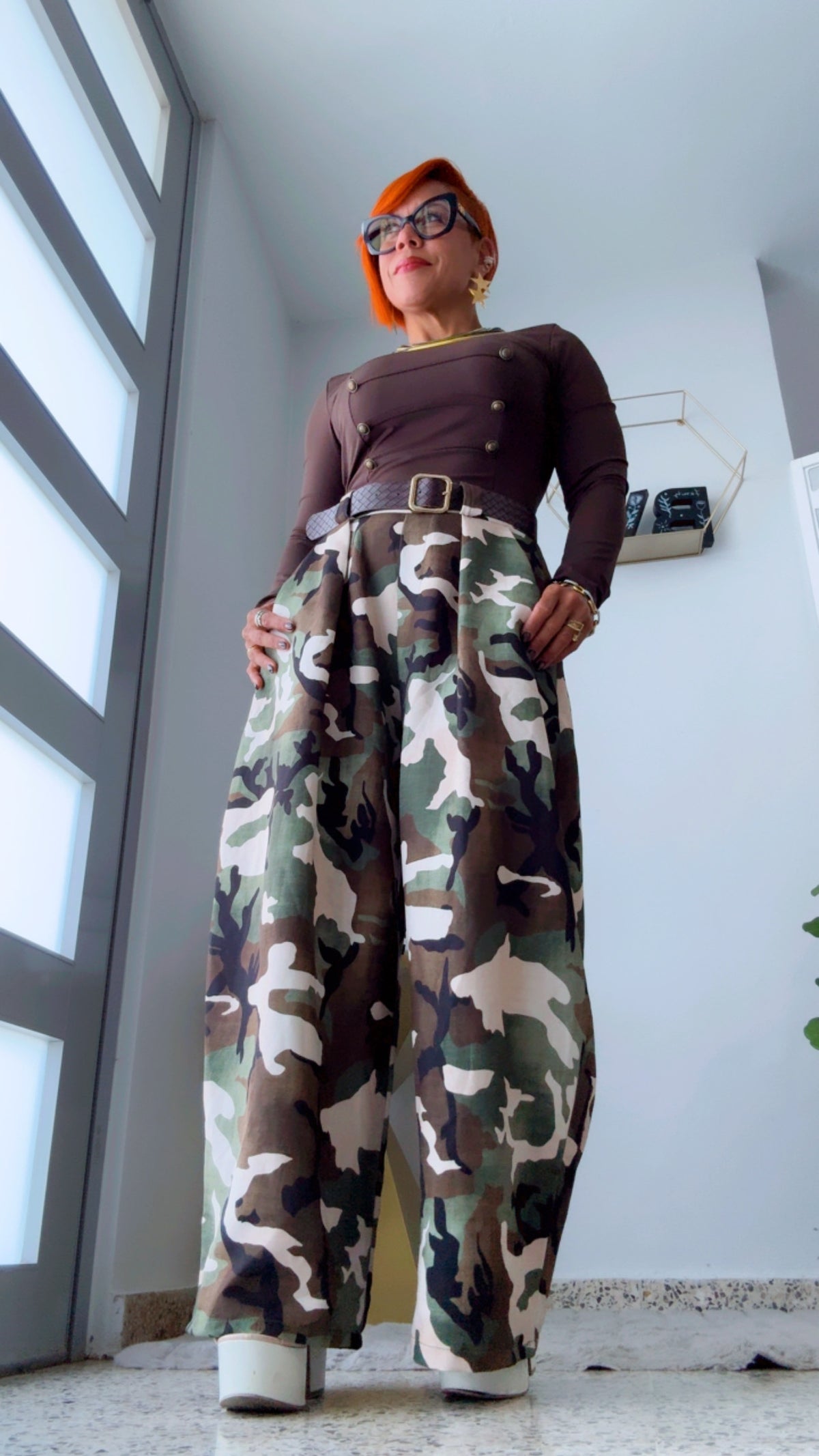 Military Barrel Pant ( Include Belt)- Open Pre-Order 1 Week