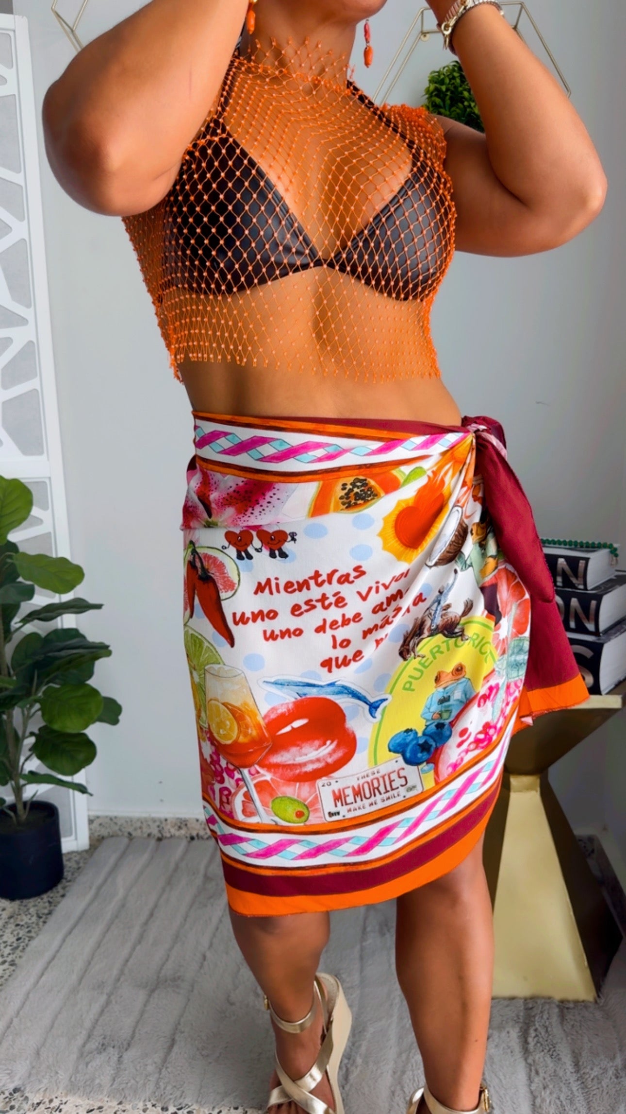 Bad Bunny Concer Skirt