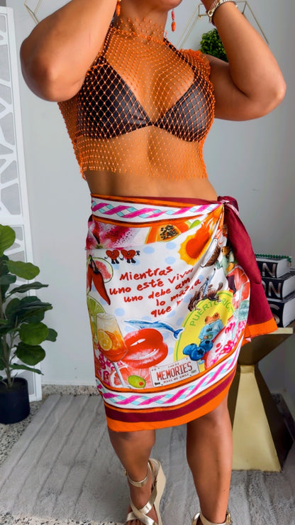 Bad Bunny Concer Skirt