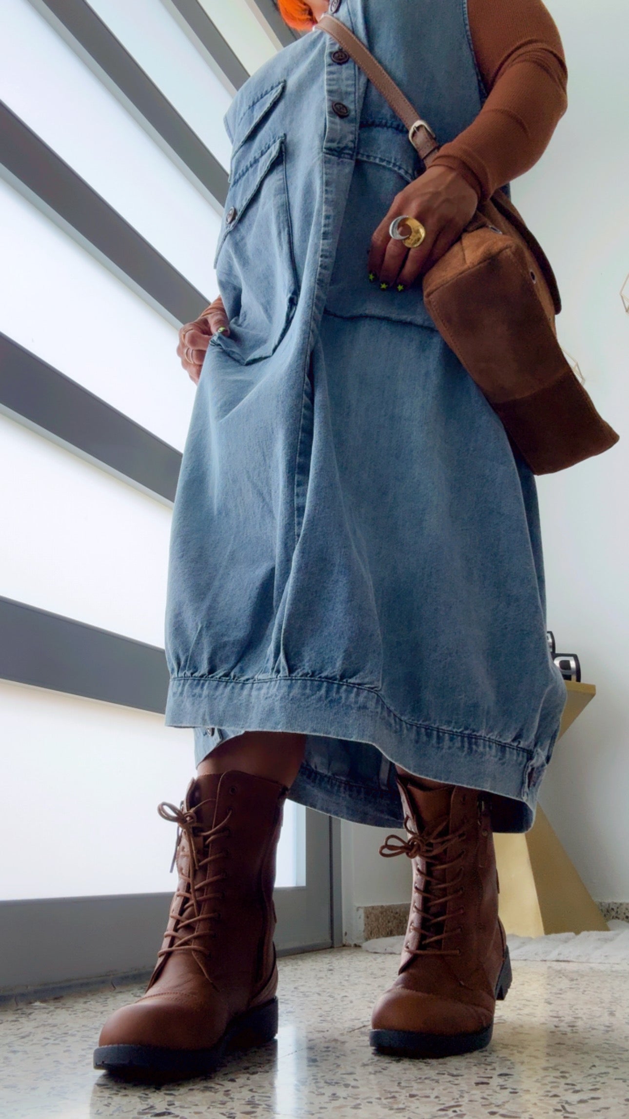 Mila Denim Dress