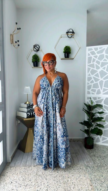 Summer at the Sea Midi Dress