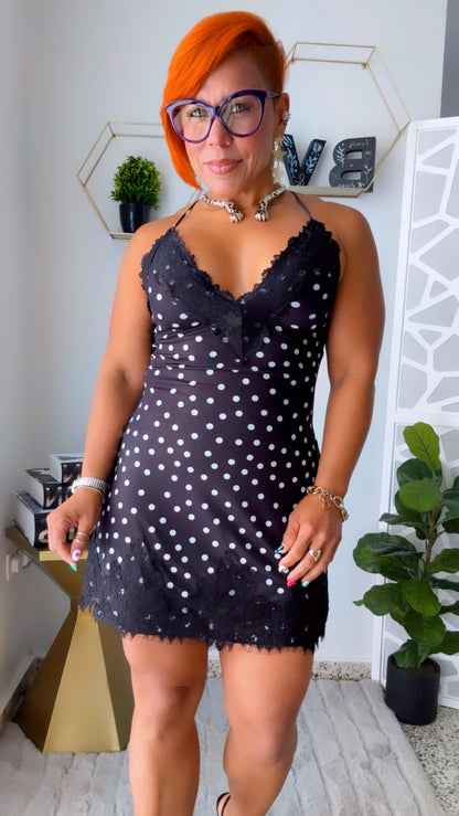 Paris After Dark Mini Dress