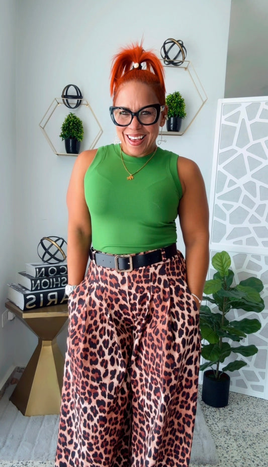 Basic Top - Harvest Green